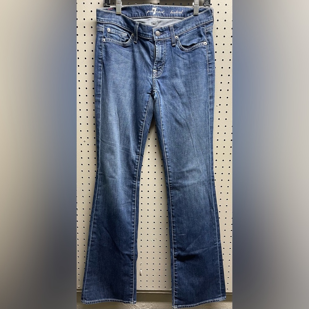 7 For All Mankind Jeans Women's Sz 29 Blue Bootcut